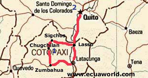 Quito - Latacunga - Quilotoa - Chugchilan - Lasso - Quito